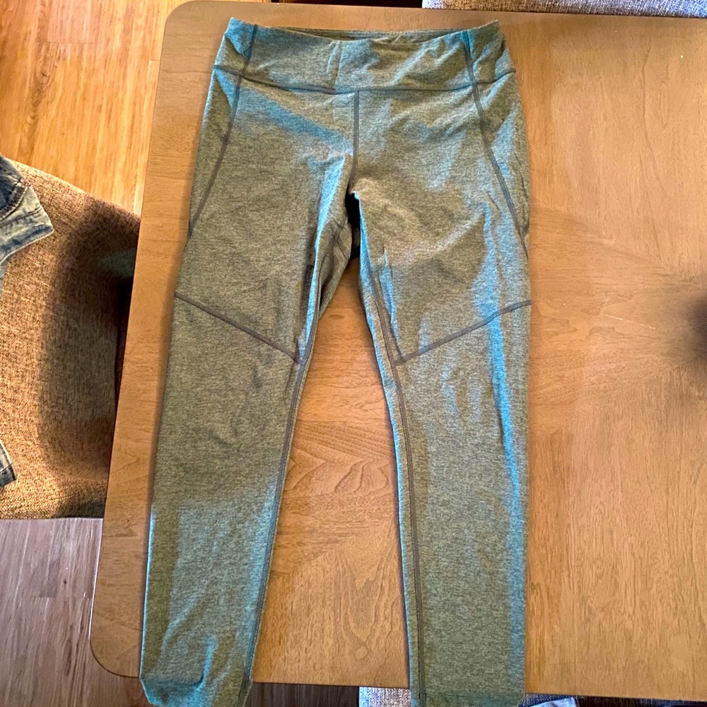 green outdoor voices warm up leggings